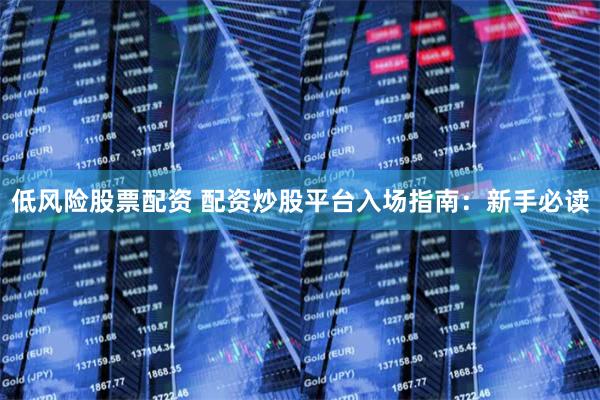 低風險股票配資 配資炒股平臺入場指南：新手必讀